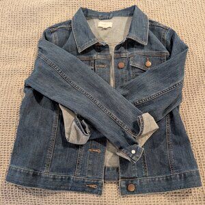 ✨ LOFT Outlet Denim Jacket – Size Medium ✨